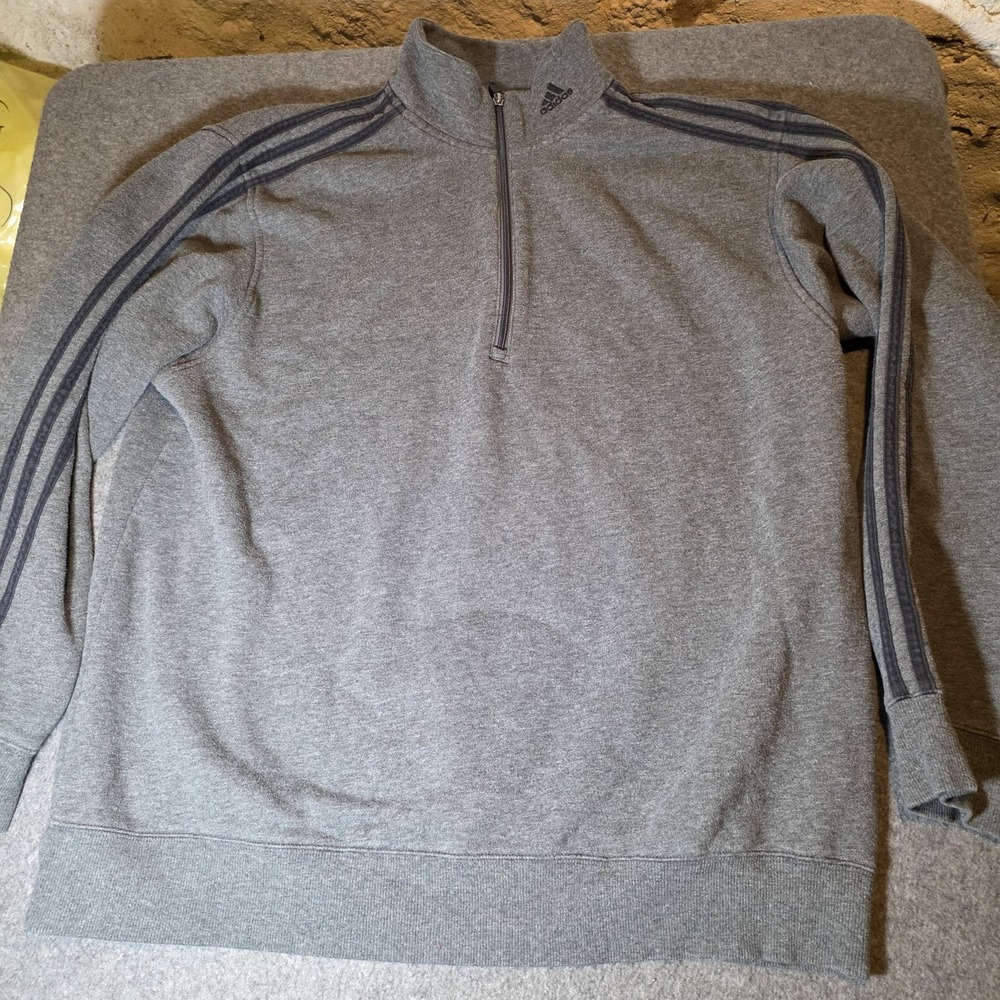 Vintage 2004 Adidas Track Jacket Quarter Zip Mock Neck XL 1000
